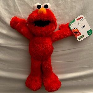 NWT Sesame Street Playskool Plush Stuffed Elmo Doll Figure - Kids Toy